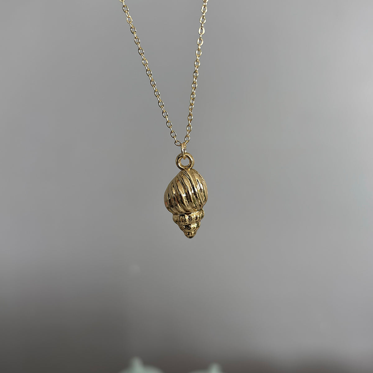 Gold Deniz Kabuğu Kolye