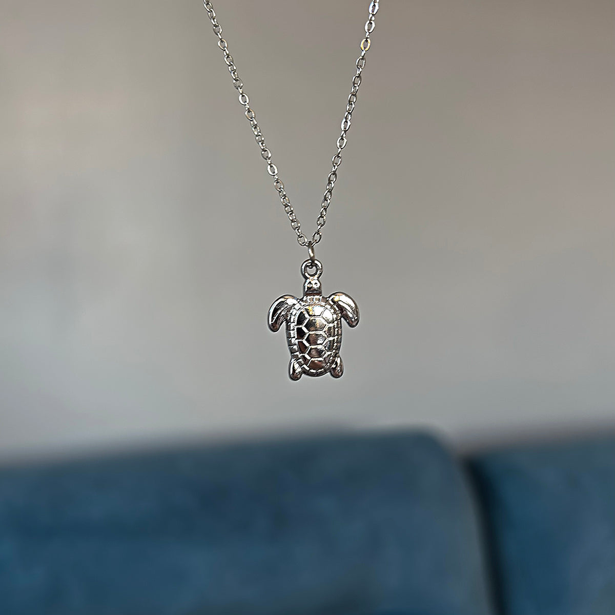 Silver Kaplumbağa Kolye