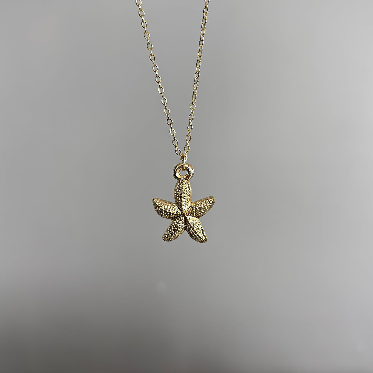 Gold Deniz Yıldızı Kolye