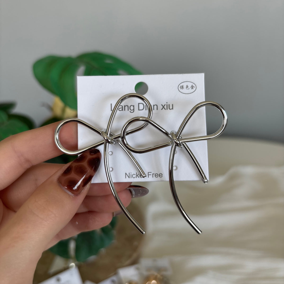 Silver Kurdele Küpe