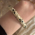 Blossom Bangle | cream-black
