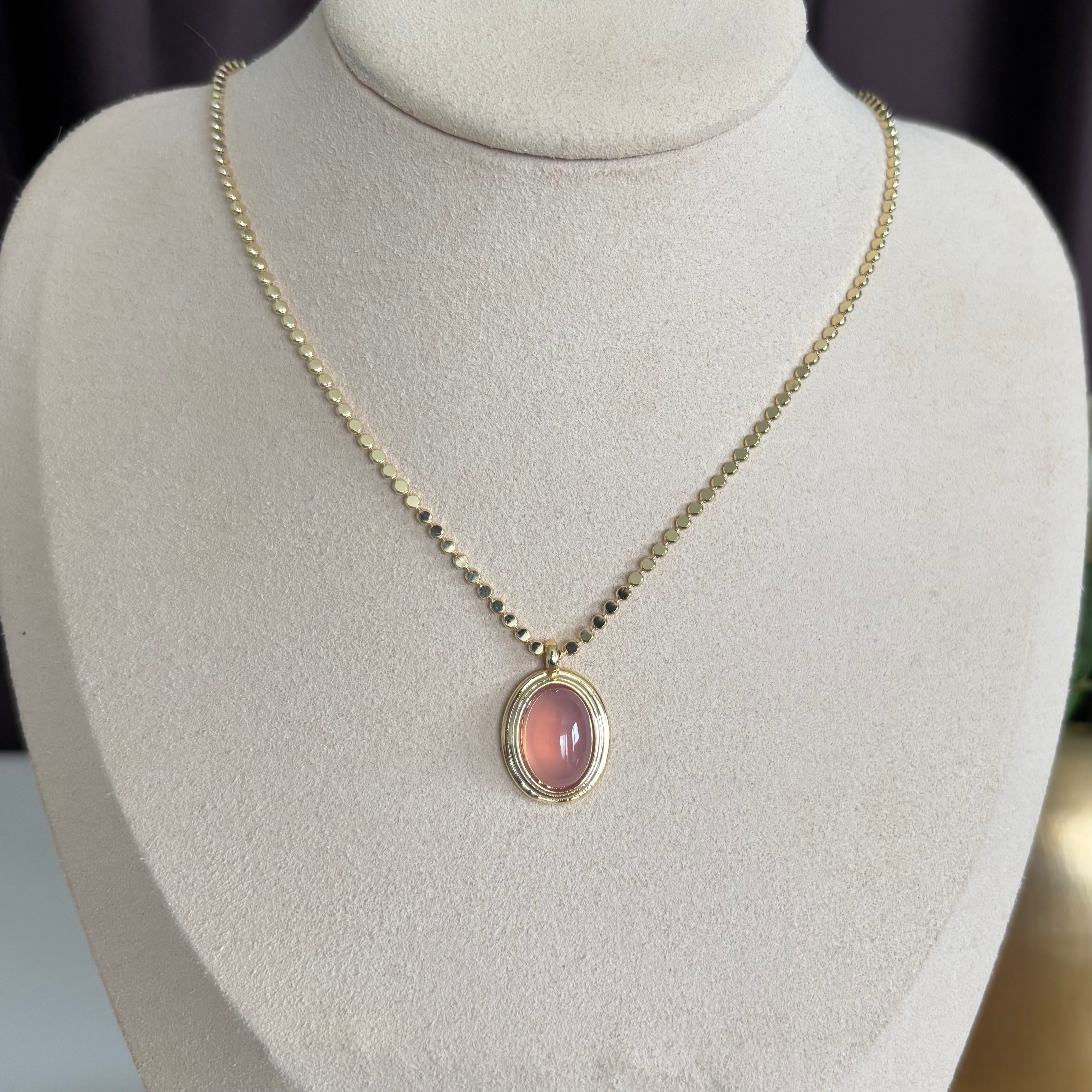 Pink Sequin Bohemian Necklace VIP