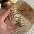 Vintage Square Gold Watch | Steel