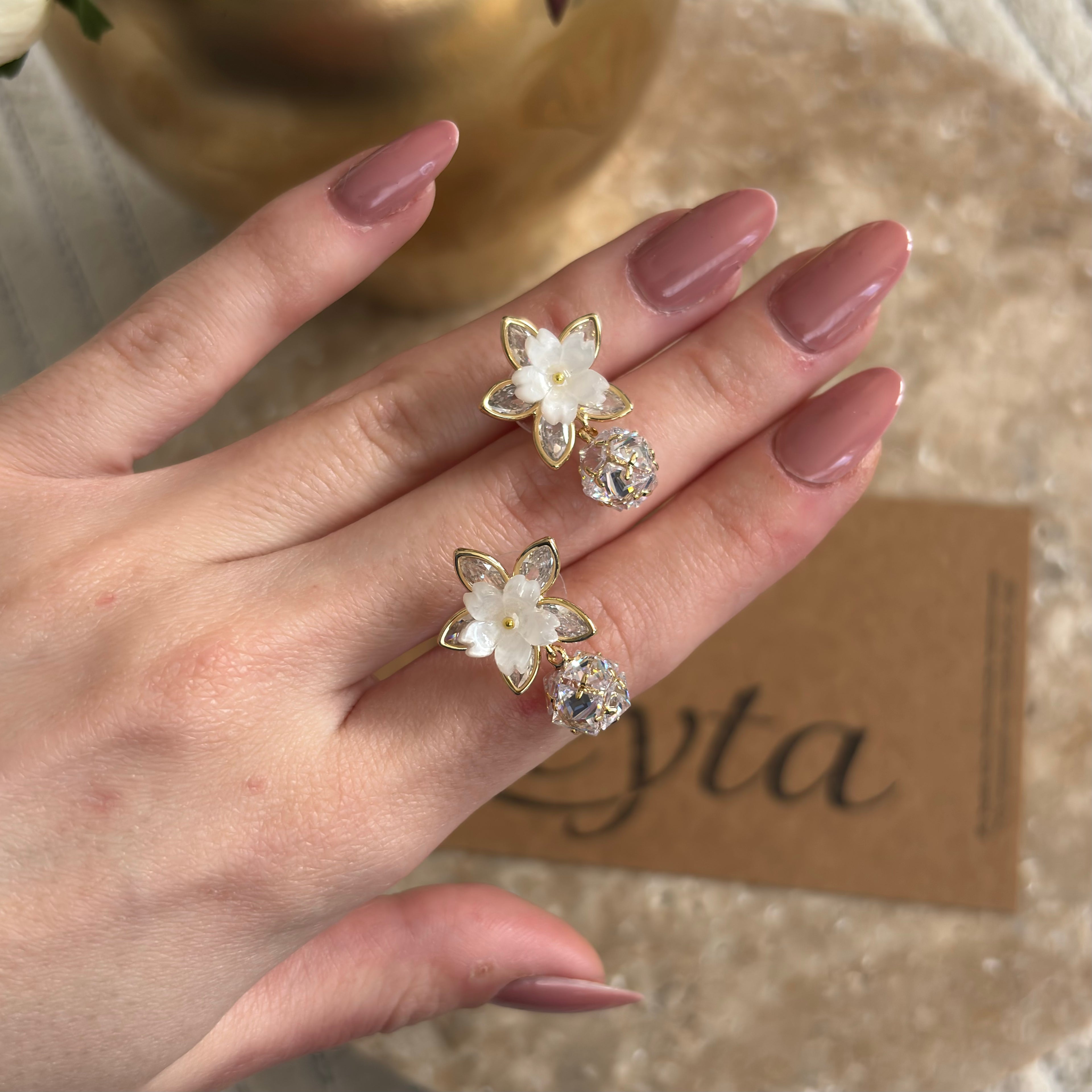 Maried Flower Küpe | VIP