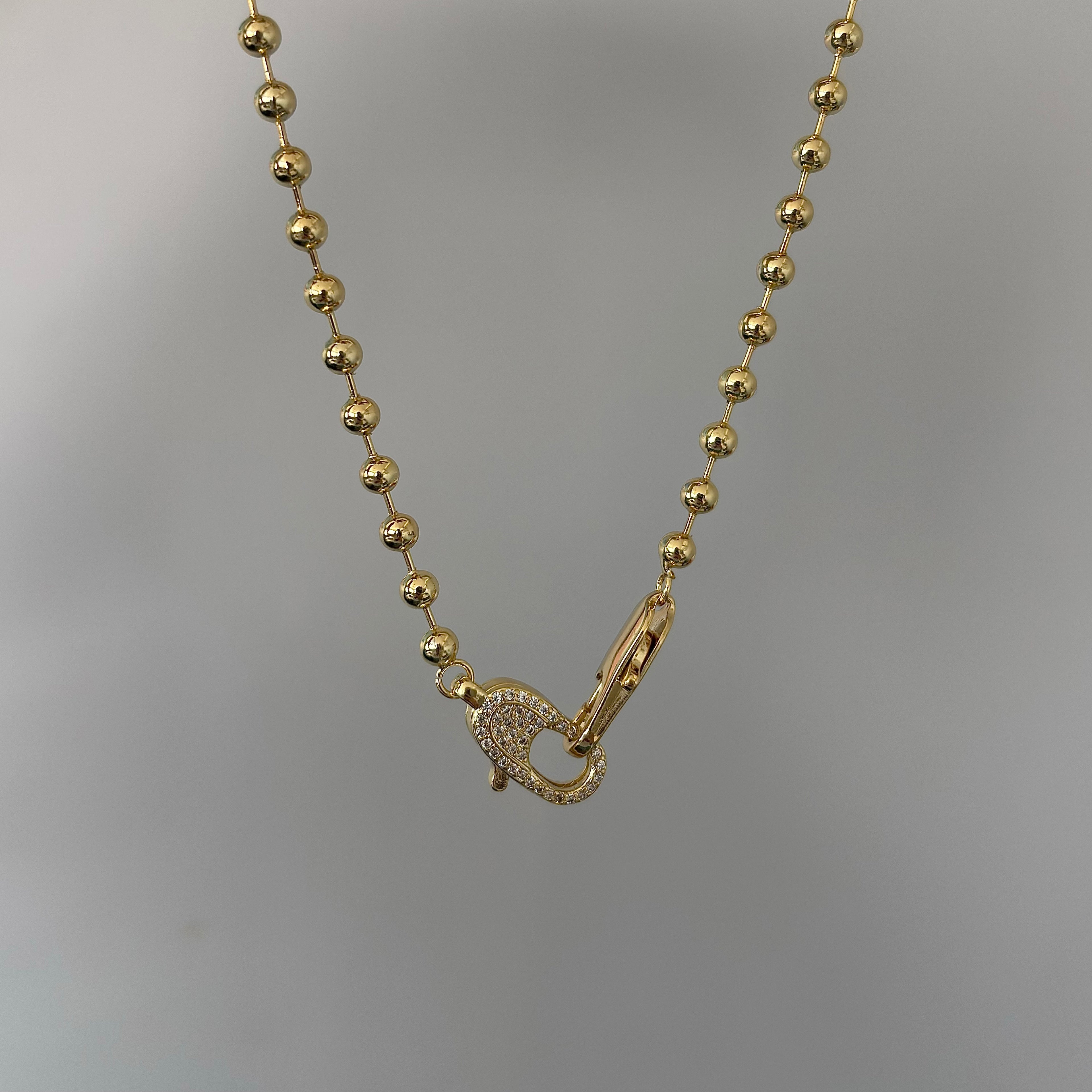 Gold Ataç Kolye