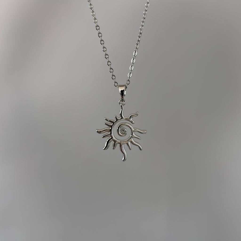 Silver Güneş Kolye