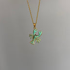 Gold Istakoz Kolye