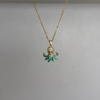 Gold Ahtapot Kolye