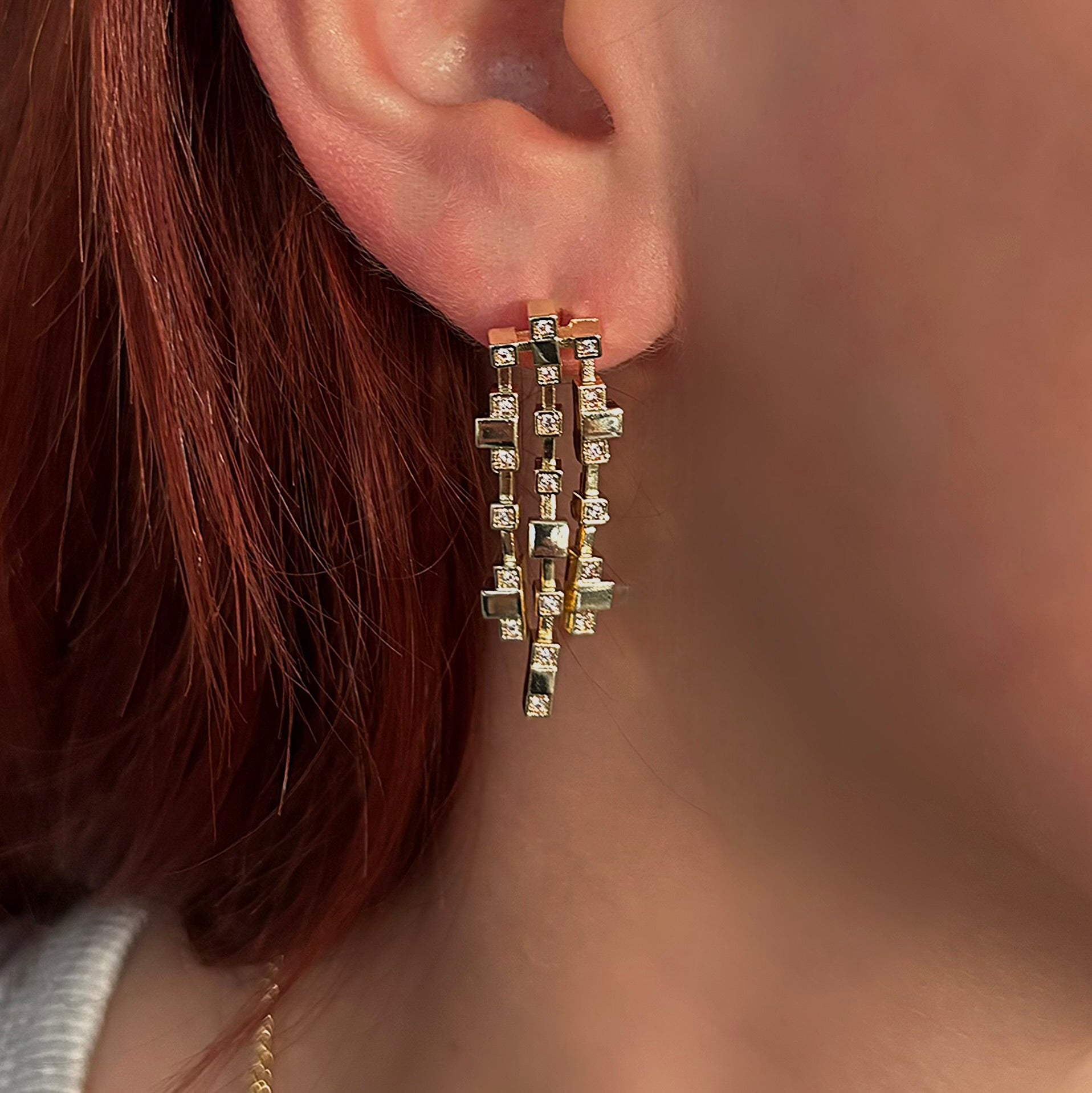 Stone Stripe Earring | VIP