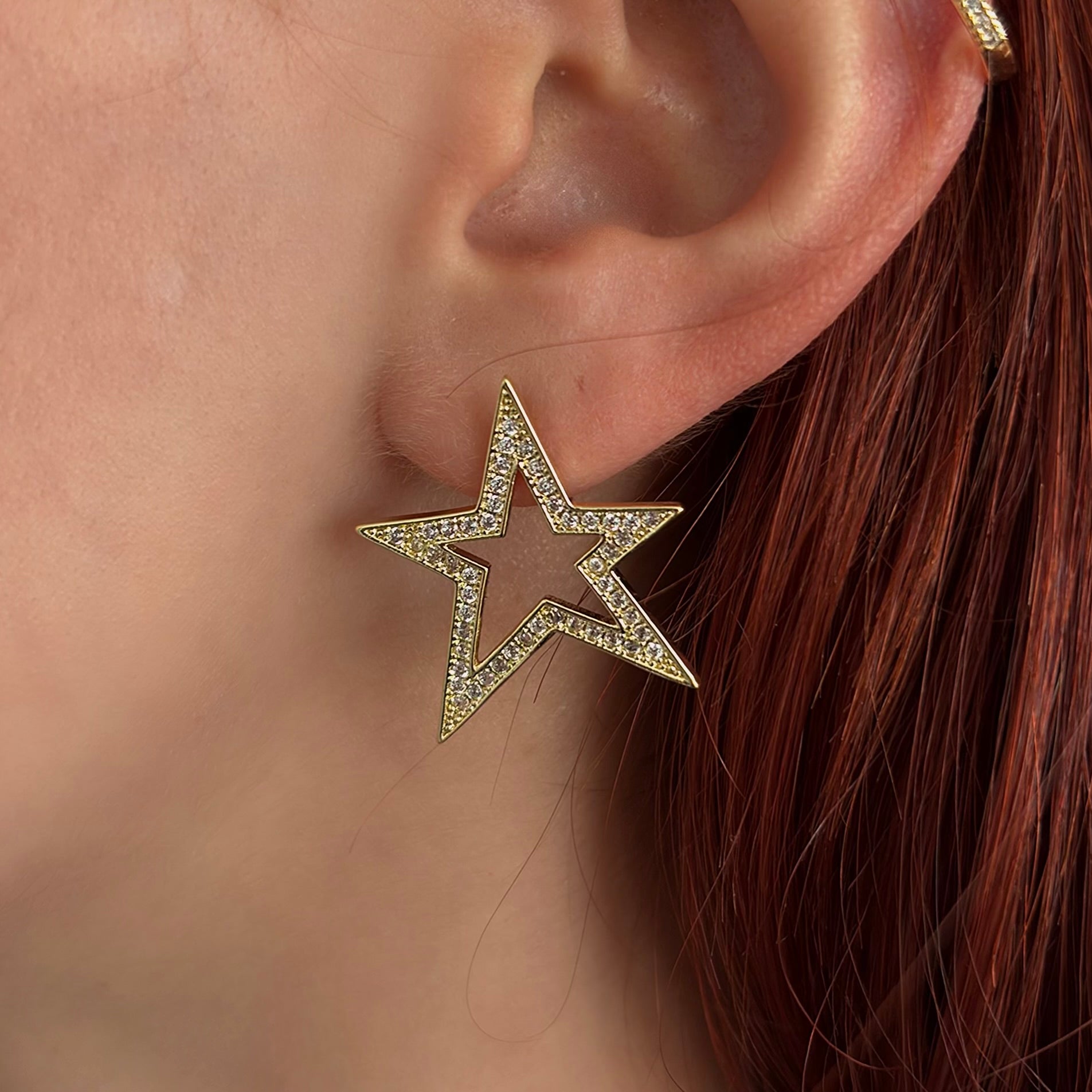 Stone Star Earring | VIP