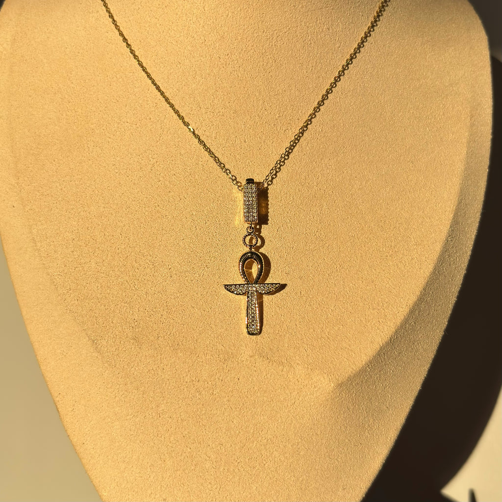 Gold Ankh Kolye