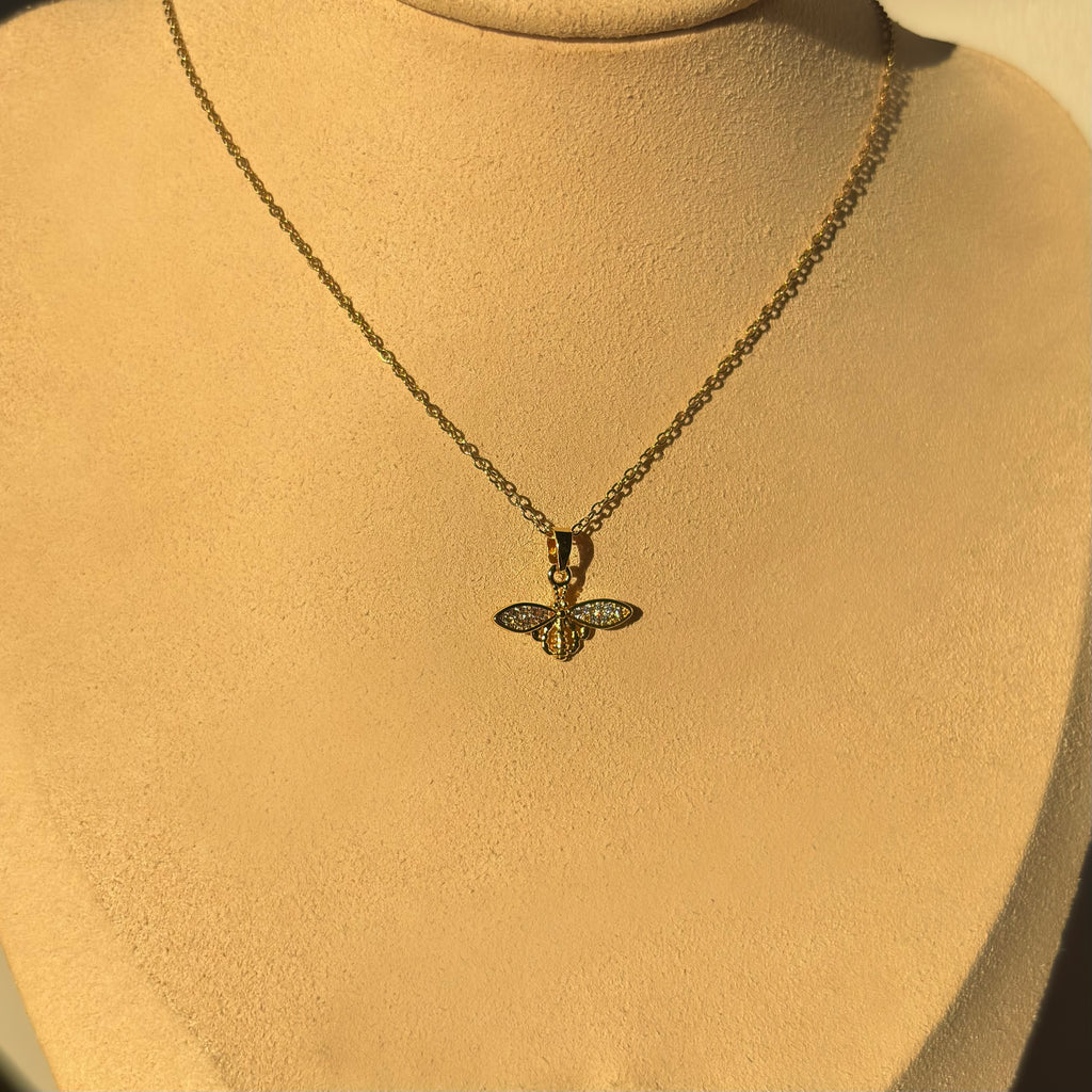 Gold Arı Kolye