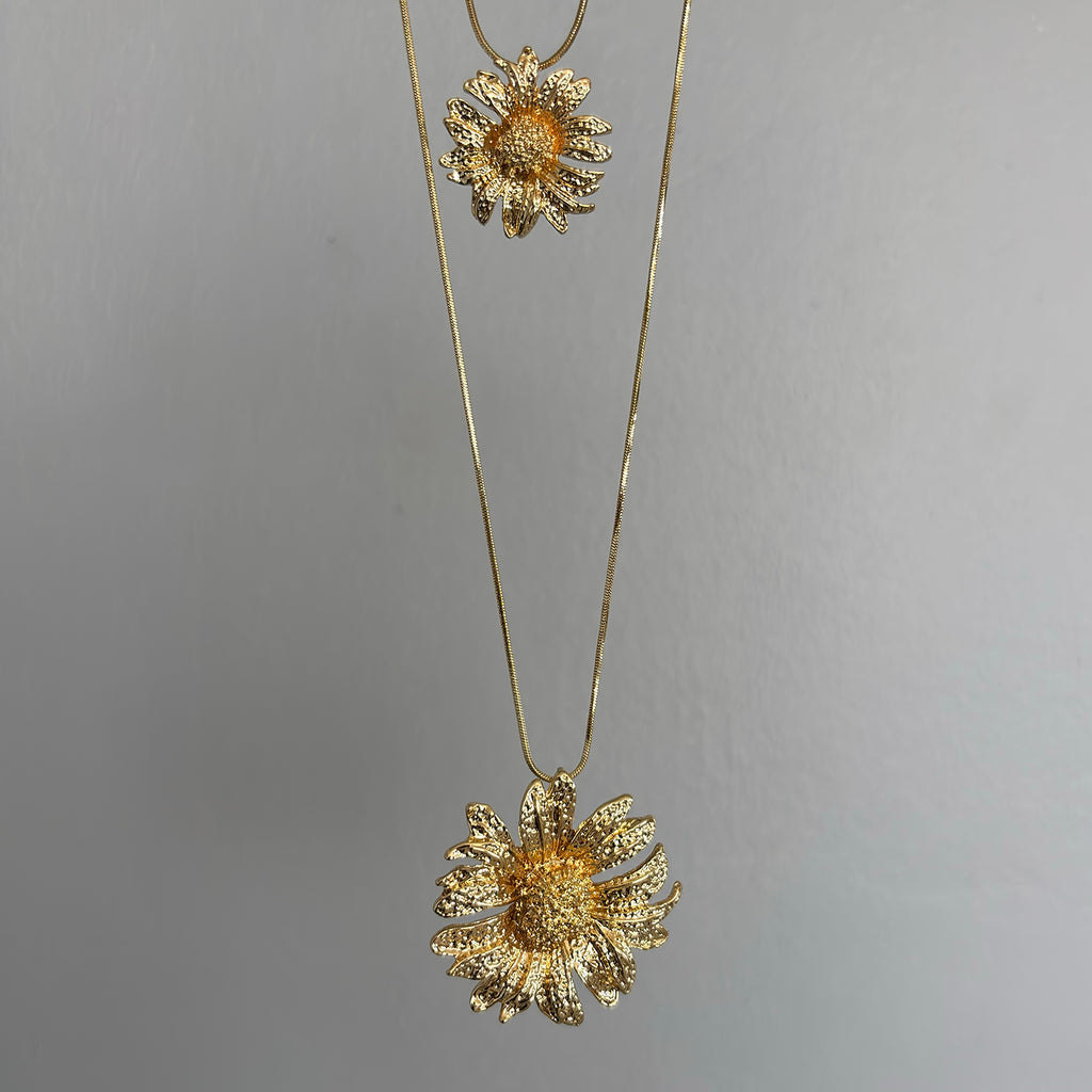 Sun Flower Kolye Seti