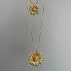 Sun Flower Kolye Seti