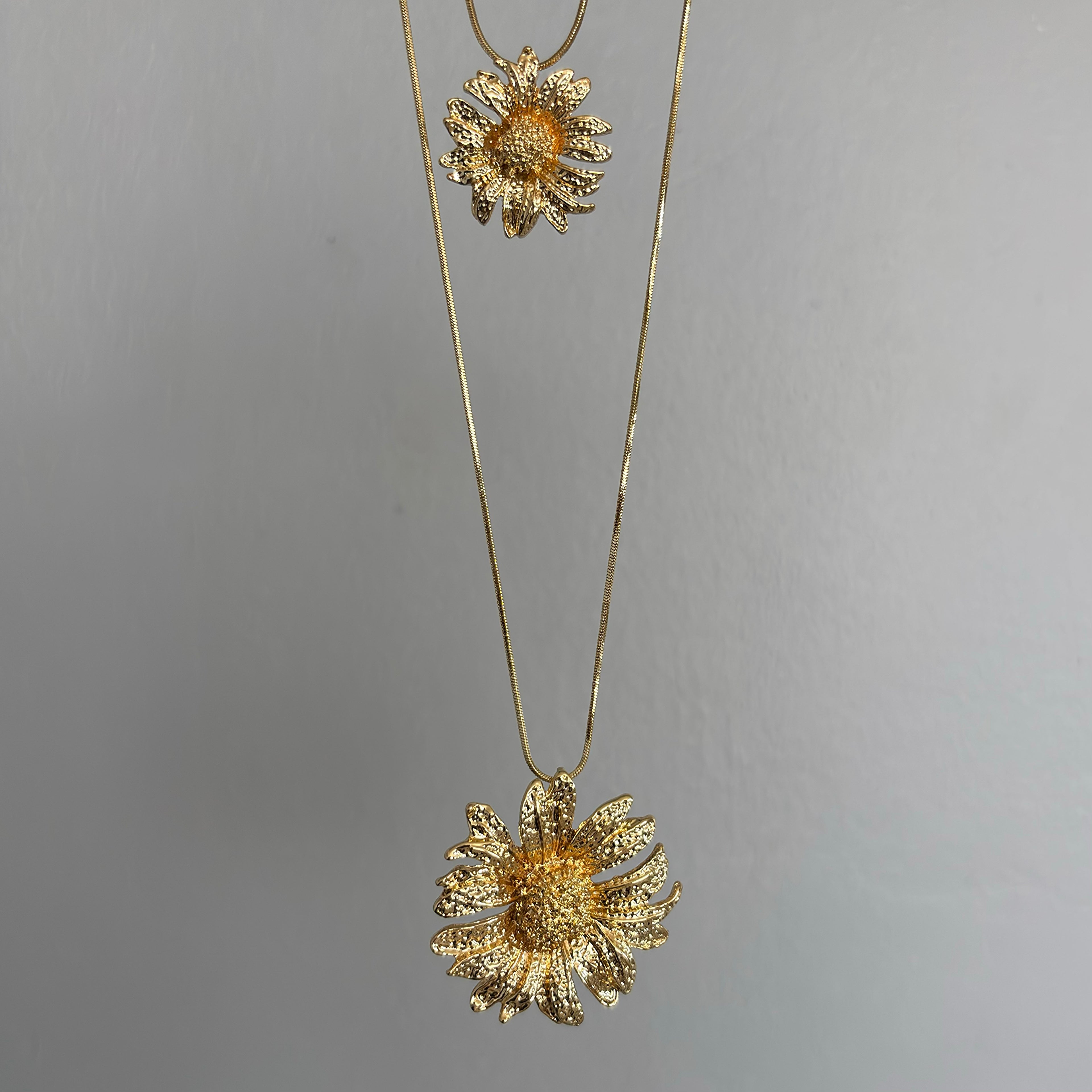 Sun Flower Kolye Seti