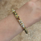 Blossom Bangle | Black