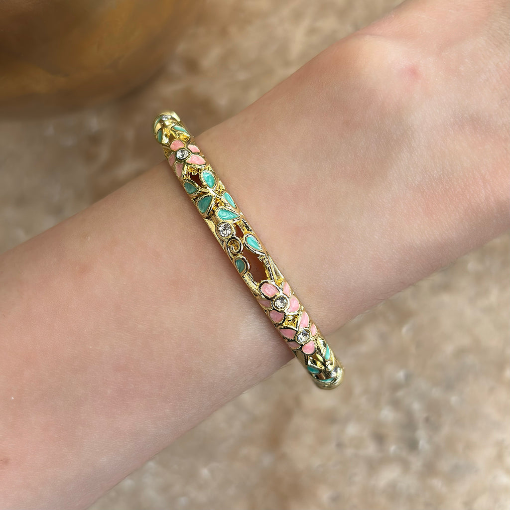 Blossom Bangle | Soft Pink