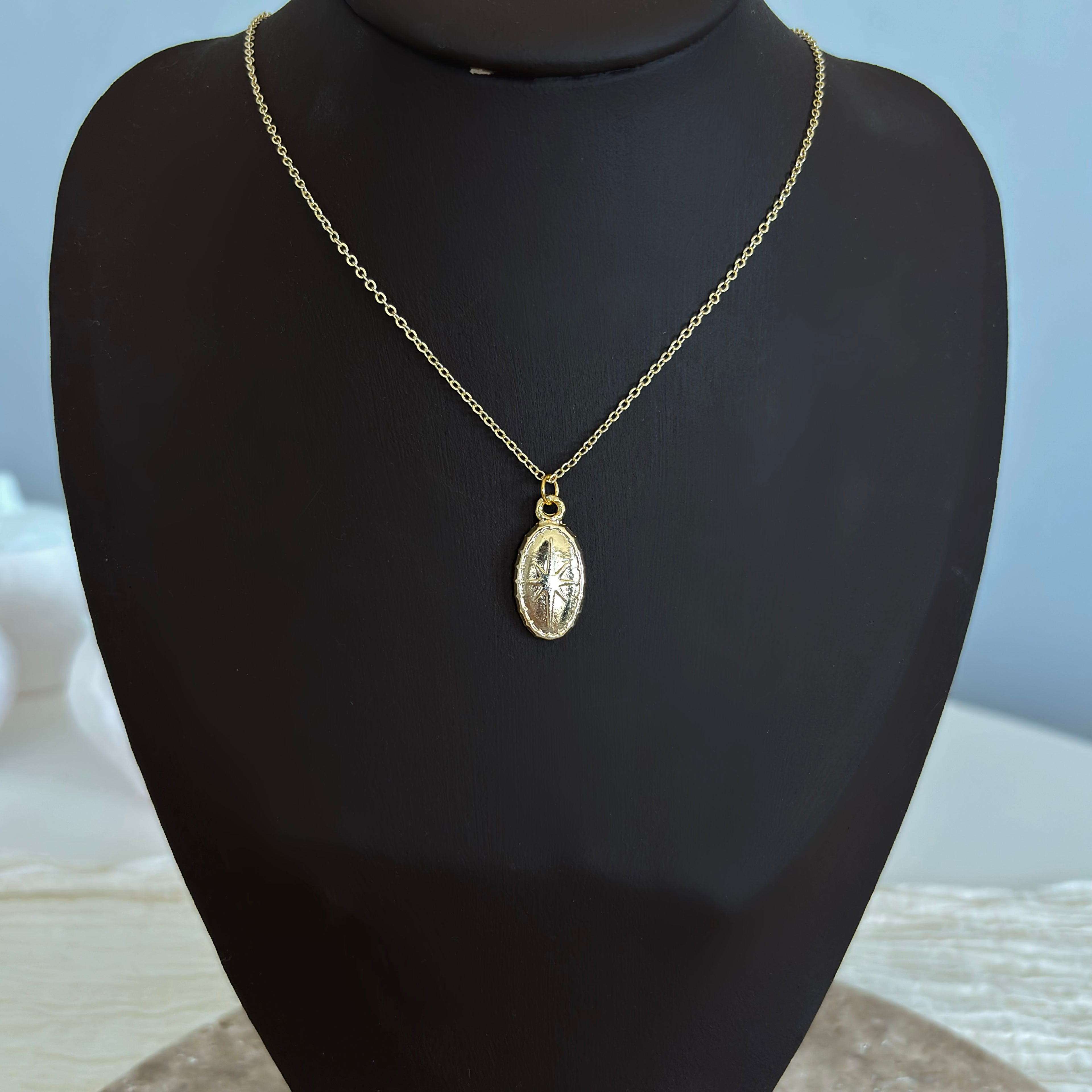 Kuzey Yıldızı Gold Kolye