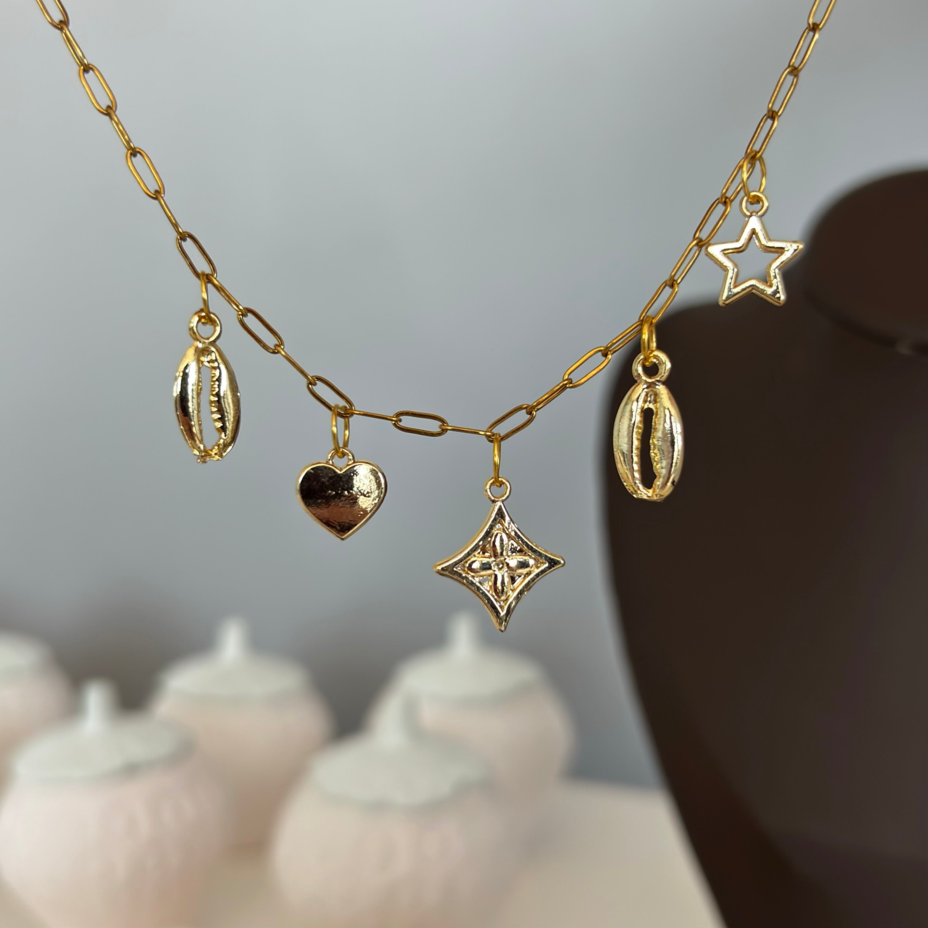 Gold Charm Bileklik