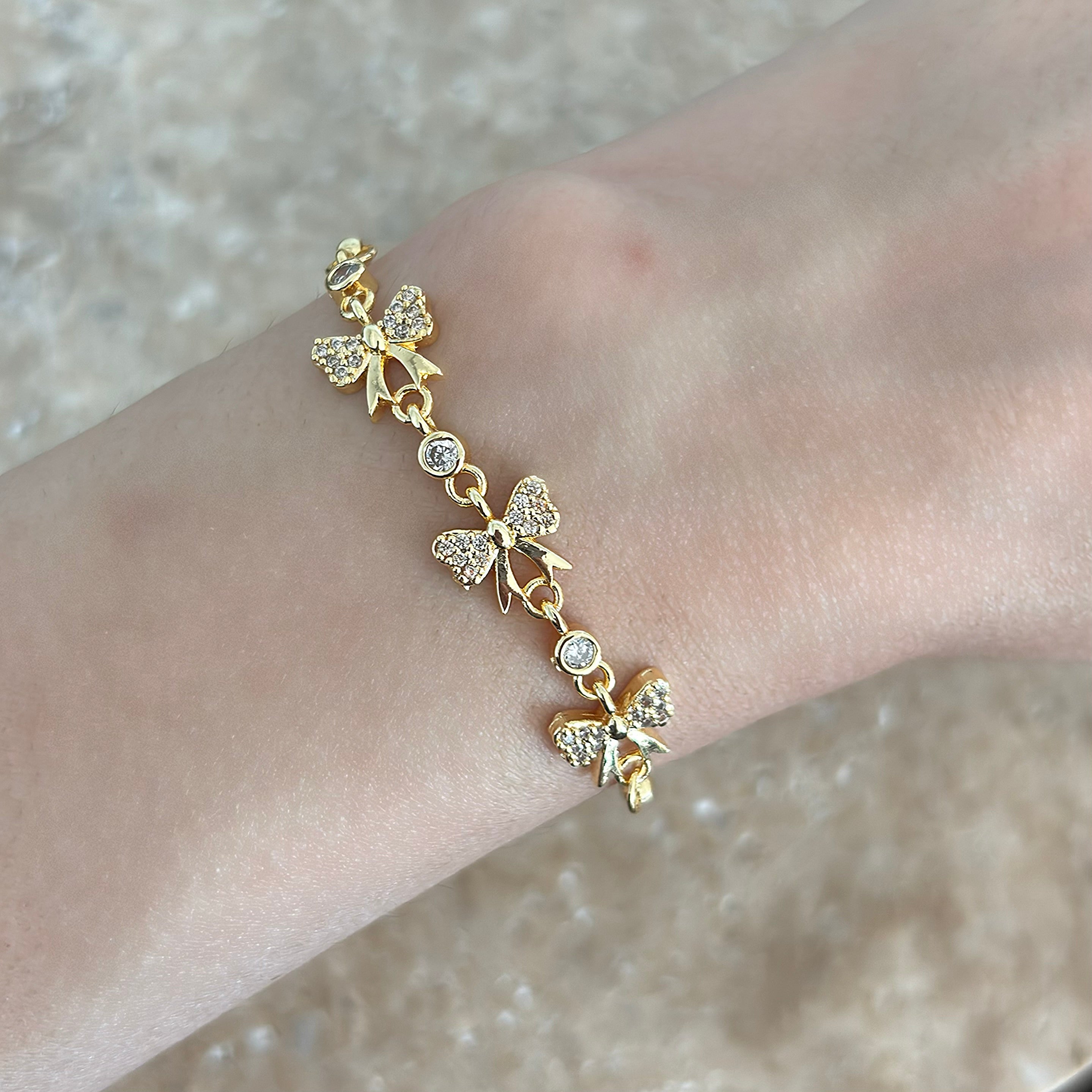 Gold Kurdele Bileklik