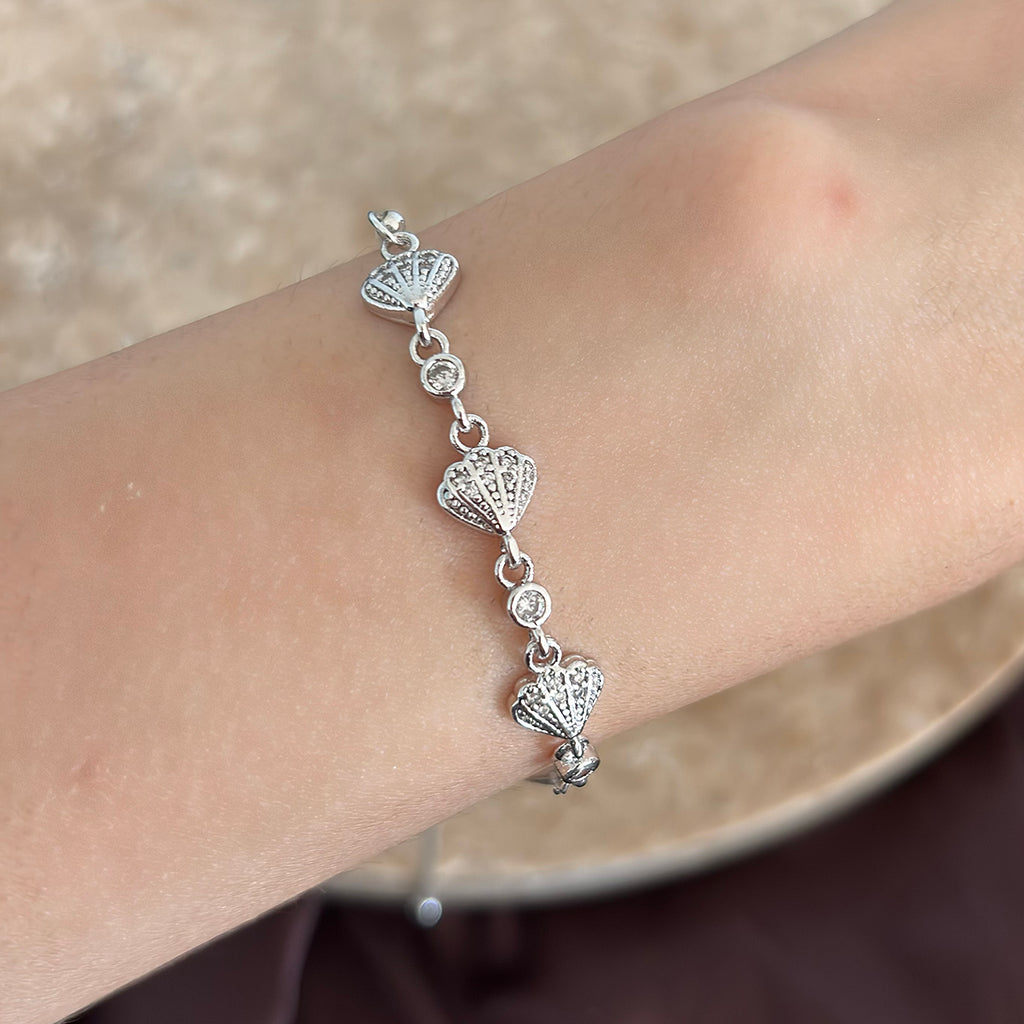 Silver Midye Bileklik