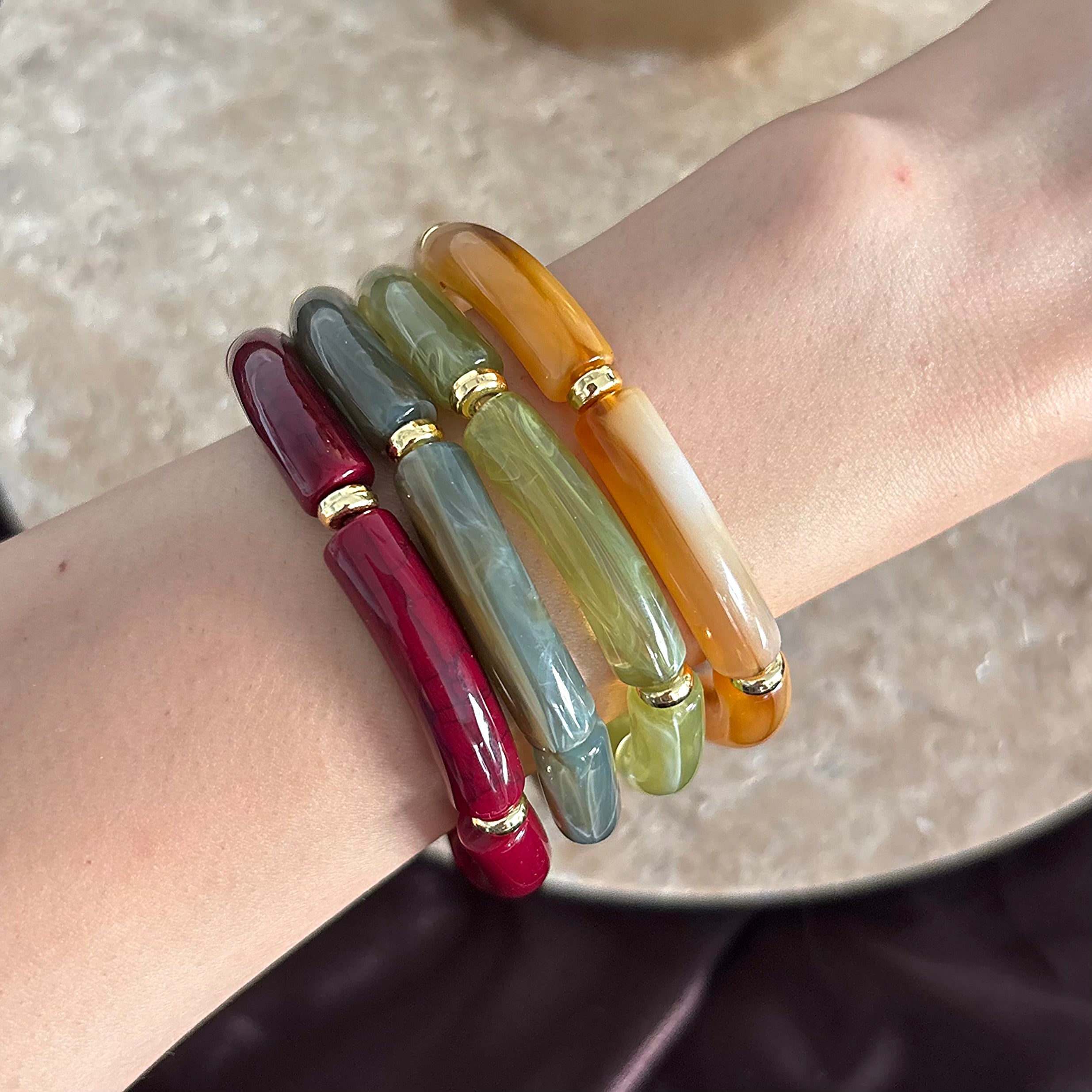 Esmia Flexible Bone Bracelet