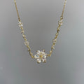 Gold Sakura Necklace