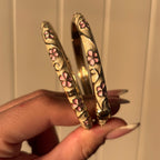 Blossom Bangle- Pastel Green