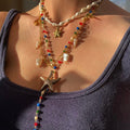 Summer Vibe Handmade Triple Necklace Set