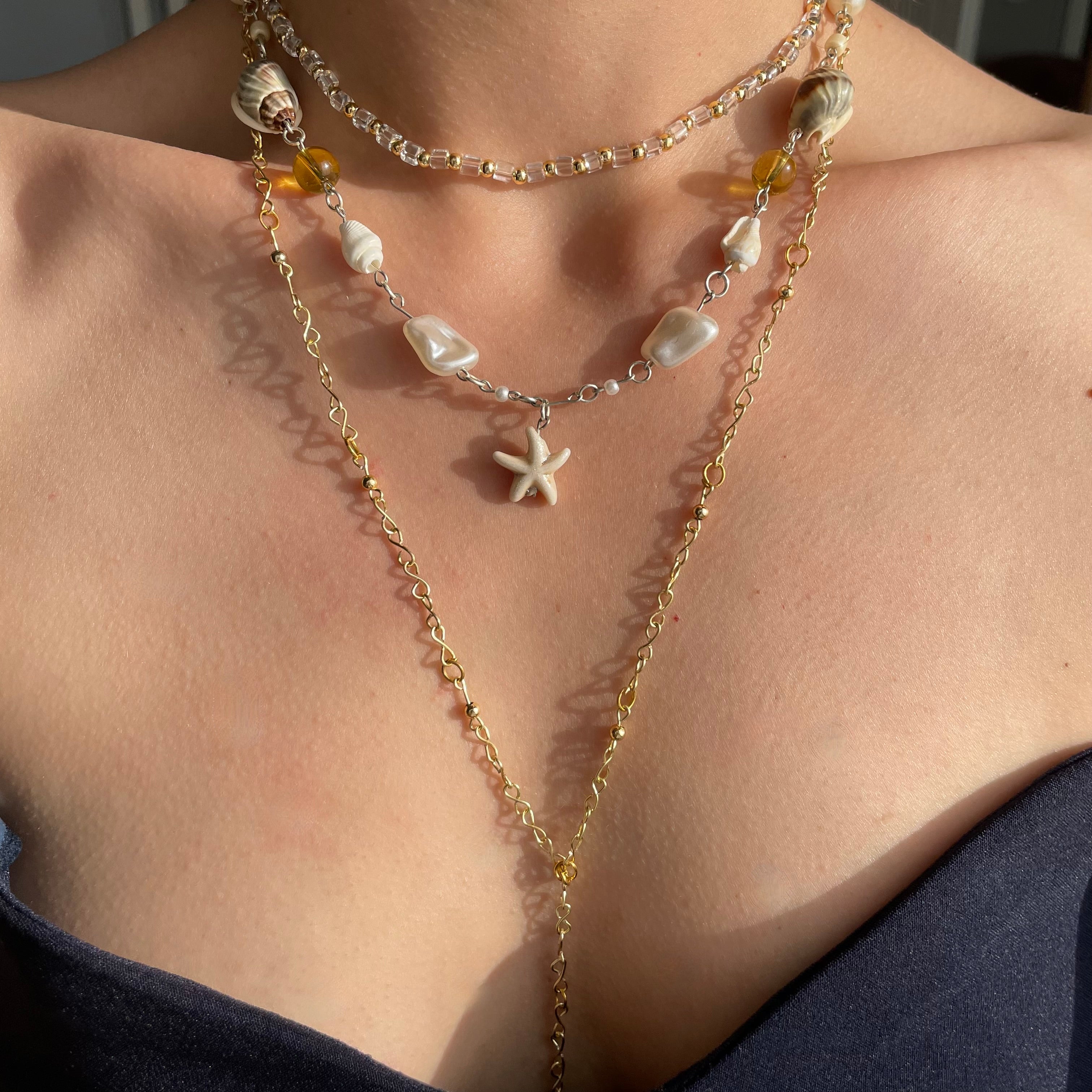 Summer Design Necklace Set