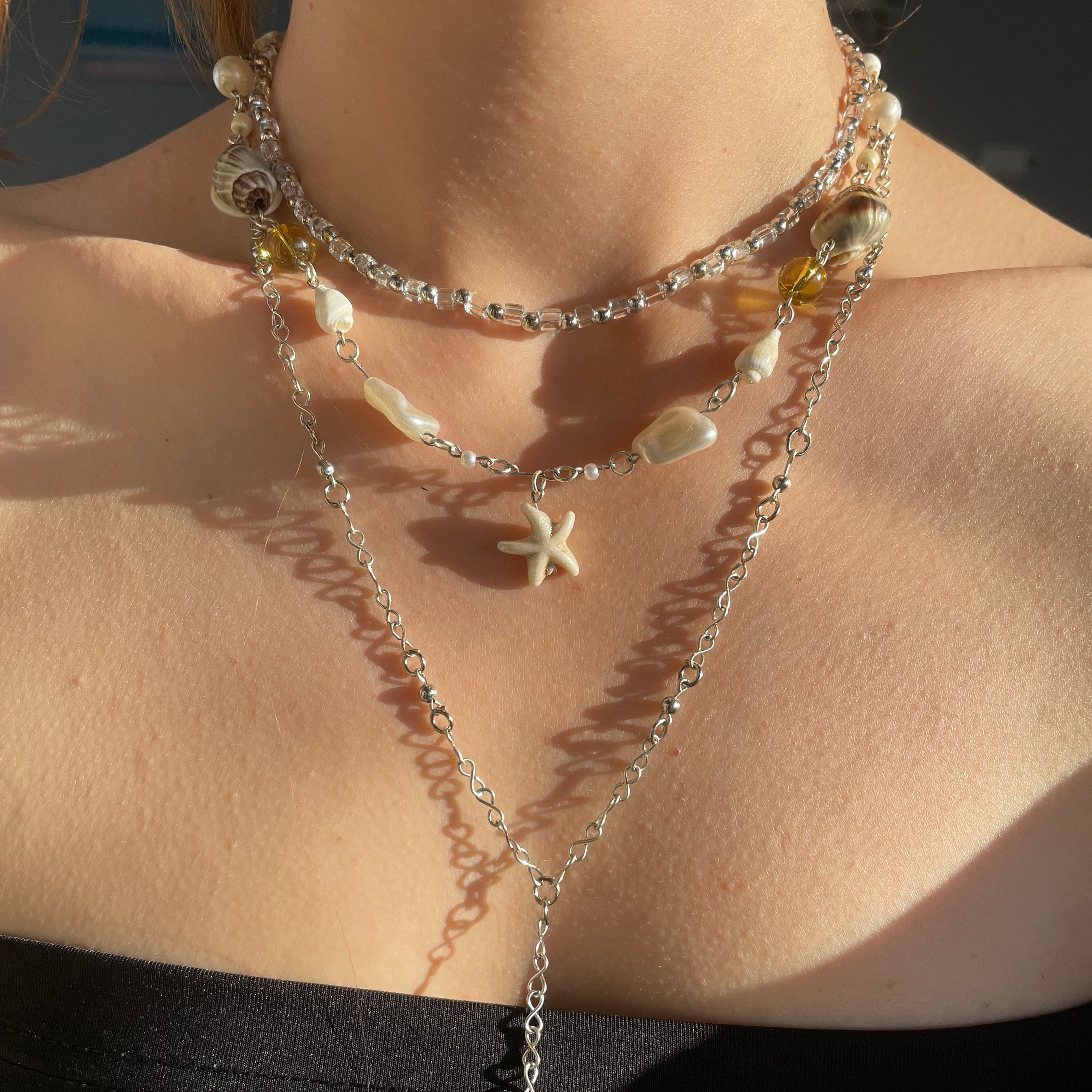 Summer Design Necklace Set