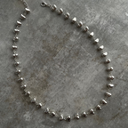 Silver Full Dome Necklace