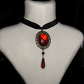 Thor Blood Red Choker Necklace